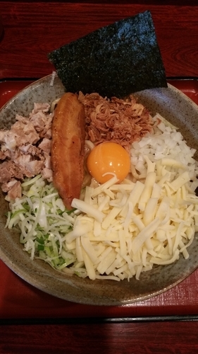 「まぜそばⅢ」@食処 渓の写真