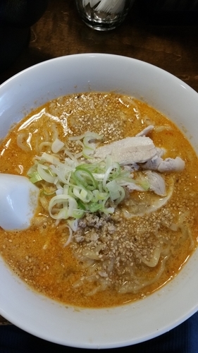 「濃厚担々麺」@濃厚担々麺・らーめんつけめん 仁の写真
