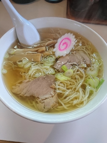 「ラーメン(チャーハンセット 950円)」@広来軒の写真