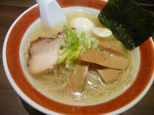 「白醤麺+味玉」@拉麺5510の写真