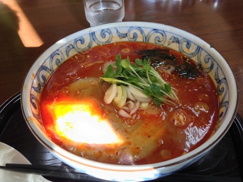 「地獄らーめん 5丁目」@和だし中華そば 田舎屋の写真