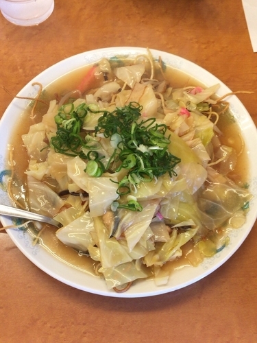 「ばりそば（小）」@元祖 ばりそば本舗 春来軒 中市店の写真