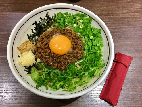 「元祖台湾まぜそば」@麺屋はなび 新宿店の写真