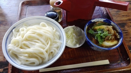 「肉つゆうどん」@古久やの写真