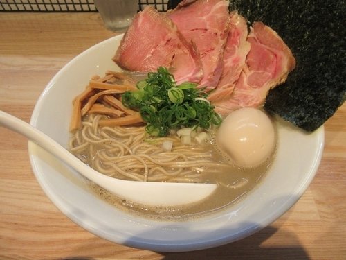 「全部のせ　煮干しらーめん（１０８０円）」@らーめん 改の写真