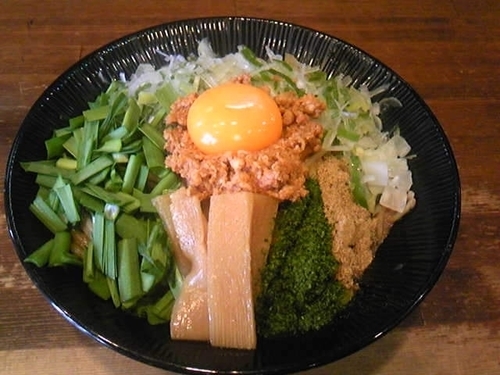 「味噌汁なし」@麺や 蒼輝 AOIKAGAYAKIの写真