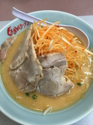 「ねぎ味噌チャーシュー麺」@くるまやラーメン 三郷高洲店の写真