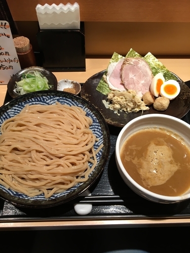 「特製つけ麺」@つけ麺 道の写真