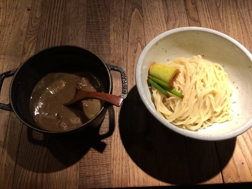 「もつそば」@和醸良麺 すがりの写真