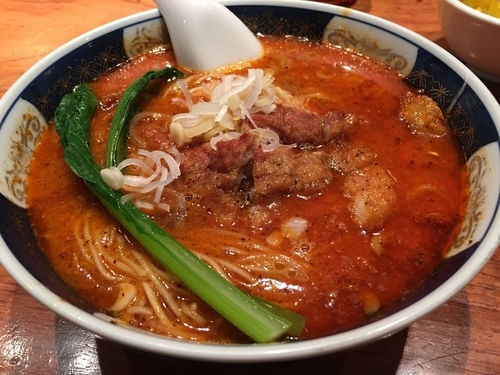 「ぱいこうだんだんめん 麺固めネギ多め」@支那麺 はしご 銀座本店の写真