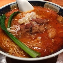ぱいこうだんだんめん 麺固めネギ多め