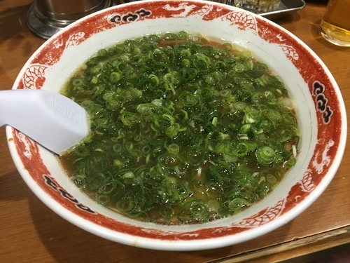 「ねぎ中華」@中華そば 山冨士 本町店の写真