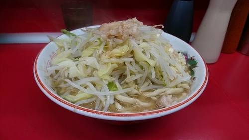 「小 硬め 少なめ 脂 ニンニク」@ラーメン二郎 湘南藤沢店の写真