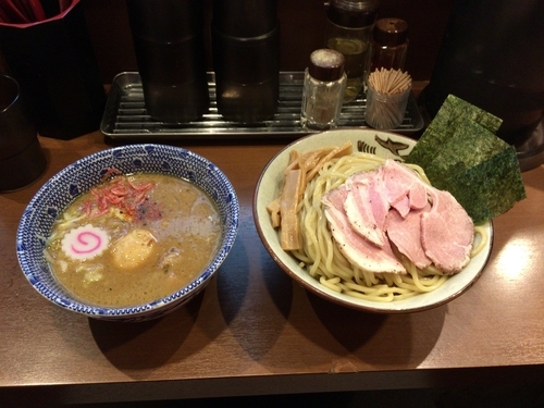 「特製海老つけ麺 味噌」@俺の麺 春道の写真
