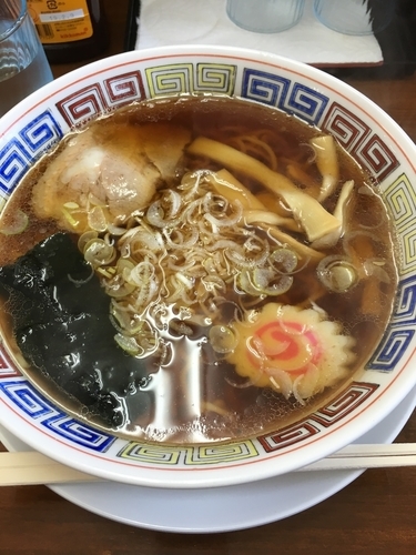 「ラーメン550円」@まこちゃんラーメン道楽の写真
