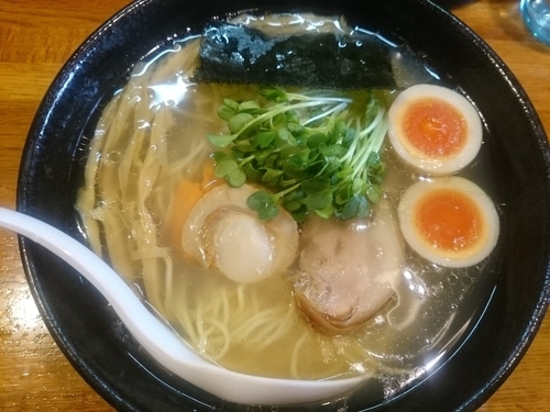 「【春季限定】ホタテそば ￥750」@麺屋 鶏口の写真