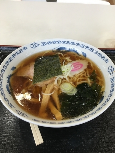 「醤油ラーメン500円」@道の駅 さかいの写真