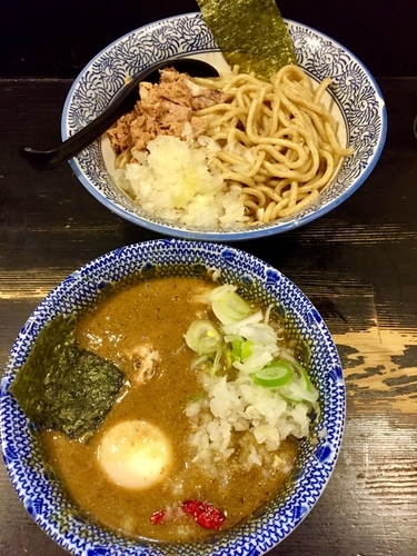 「和えつけ麺 中 (煮干＋かれあつニボバージョン)」@狼煙 〜NOROSHI〜の写真
