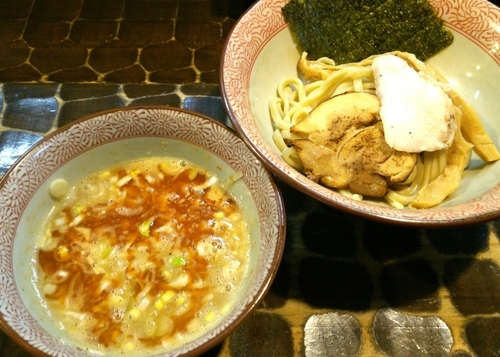 「海老つけそば（小）　820円」@特級鶏蕎麦 龍介の写真