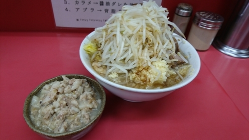 「少なめ＋脂っKOIWA￥ 700」@ラーメン二郎 小岩店の写真