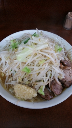 「大ラーメン」@ラーメン二郎 めじろ台法政大学前店の写真