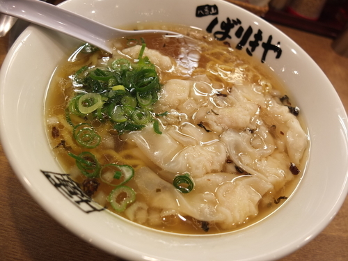 「エビワンタン麺」@ばりきや 高崎店の写真