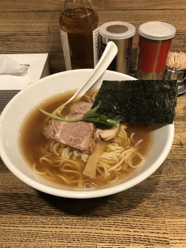 「平子煮干しそば」@新橋 纏の写真