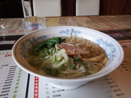 「らーめん（塩）」@中国山東料理 楊々の写真