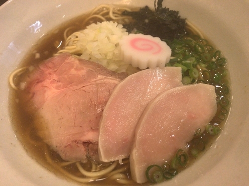 「特製煮干そば」@麺屋 烈の写真