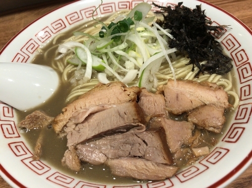 「濃厚煮干そば」@煮干中華そば専門 煮干丸の写真