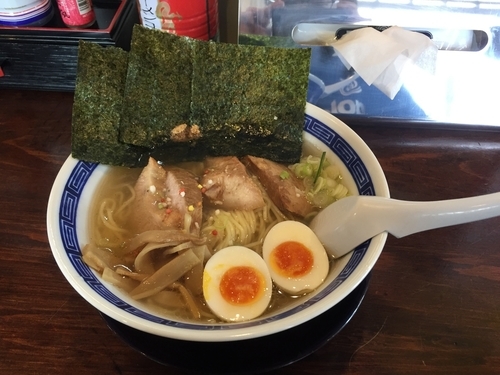 「大トロチャーシュー しお 990円」@ラーメンちば宝来の写真