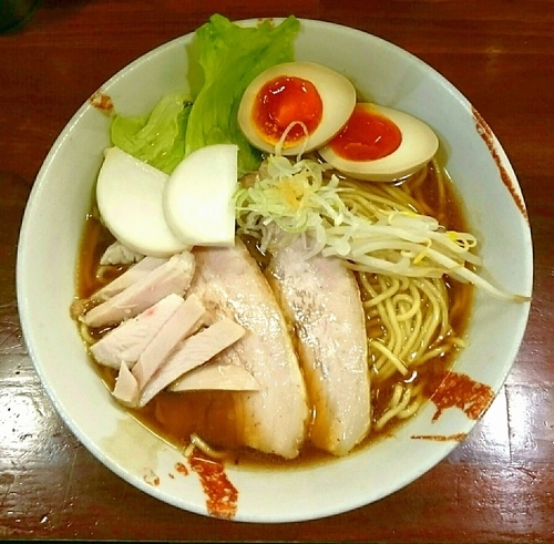 「追鰹醤油しろ八」@旬麺しろ八の写真