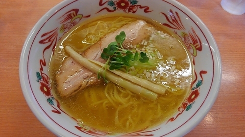 「塩(細麺)@760円」@中華そば 呵呵の写真