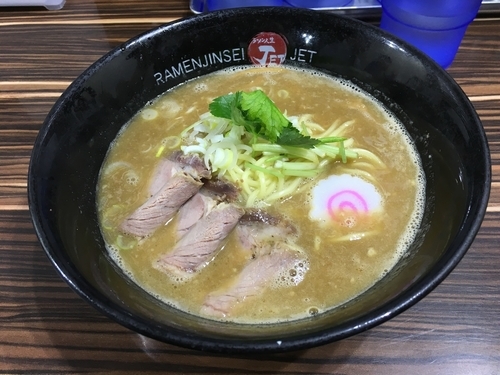 「鶏煮込みそば」@ラーメン人生 JET 福島本店の写真