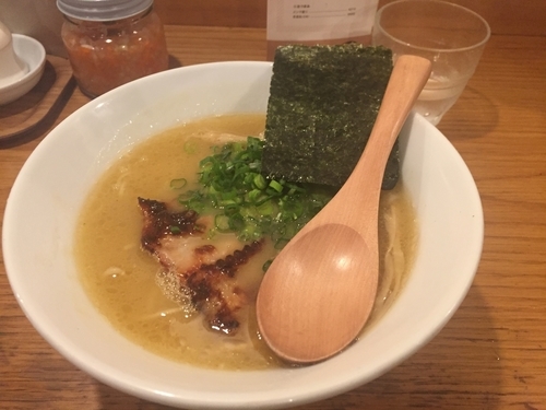 「ラーメン ぽてり」@鶏ポタラーメン THANK 大門店の写真