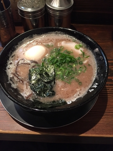 「味玉ラーメン」@博多一双 博多駅東本店の写真
