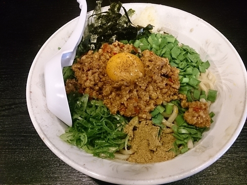 「限定 台湾まぜそば 中」@麺とび六方の写真