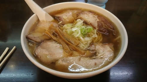 「チャーシューメン大盛」@手打らーめん 玄の写真