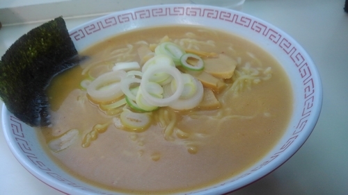 「朝らーめん(味噌) 160円」@フォーラムめんの写真