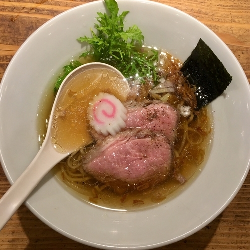 「コンソメ中華そば (950円)」@博多一風堂 松山店の写真