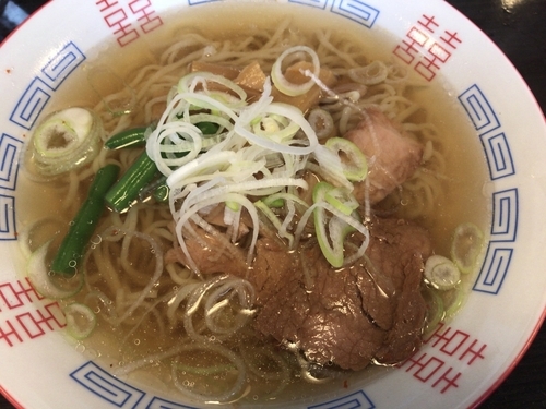 「米沢しょうゆらーめん500円」@幸味亭の写真