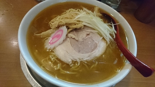 「あごだしラーメン特盛り」@栄昇らーめんの写真