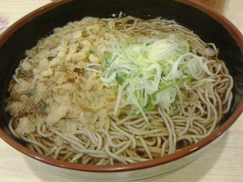 「たぬきそば、大盛」@吉利庵の写真