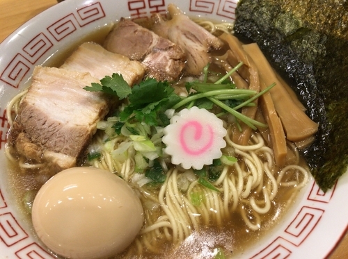 「特製極煮干そば」@蕾 煮干 分家の写真