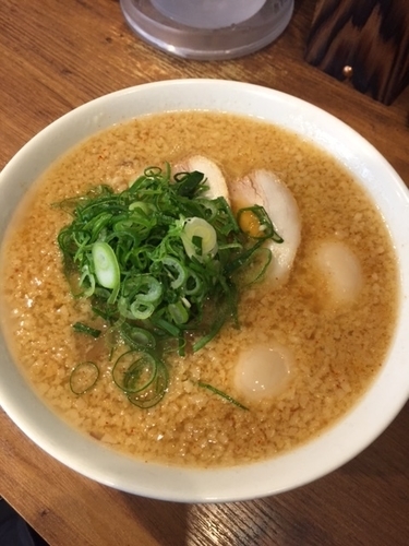 「ラーメン　750円　※味玉クーポン＋100円ガチャ（味玉）」@らーめん一途の写真