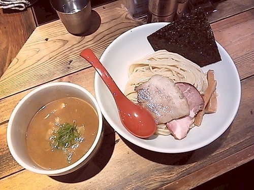 「十周年記念濃厚つけ麺＋麦とろご飯」@麺屋 翔 西新宿本店の写真