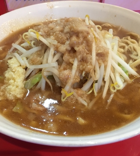 「小ラーメン」@ラーメン二郎 品川店の写真