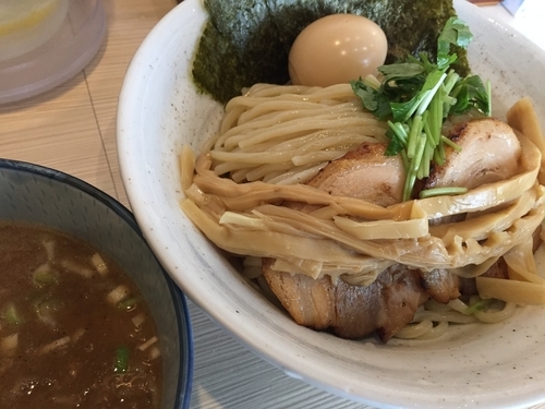 「特製つけ麺（煮干）特盛」@麺場 風天の写真