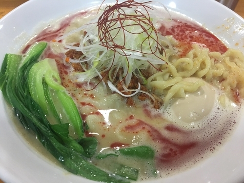 「【限定】鶏白湯担々麺850円」@麺屋 むじゃきの写真