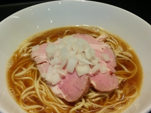 「限定 モチ煮干そば」@煮干乱舞の写真